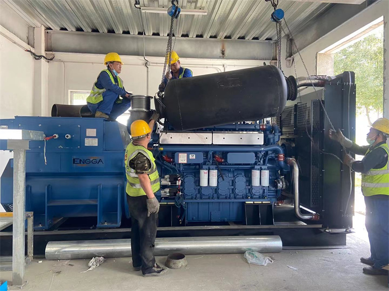 河北建設集團800KW玉柴機組、1800KW玉柴機組